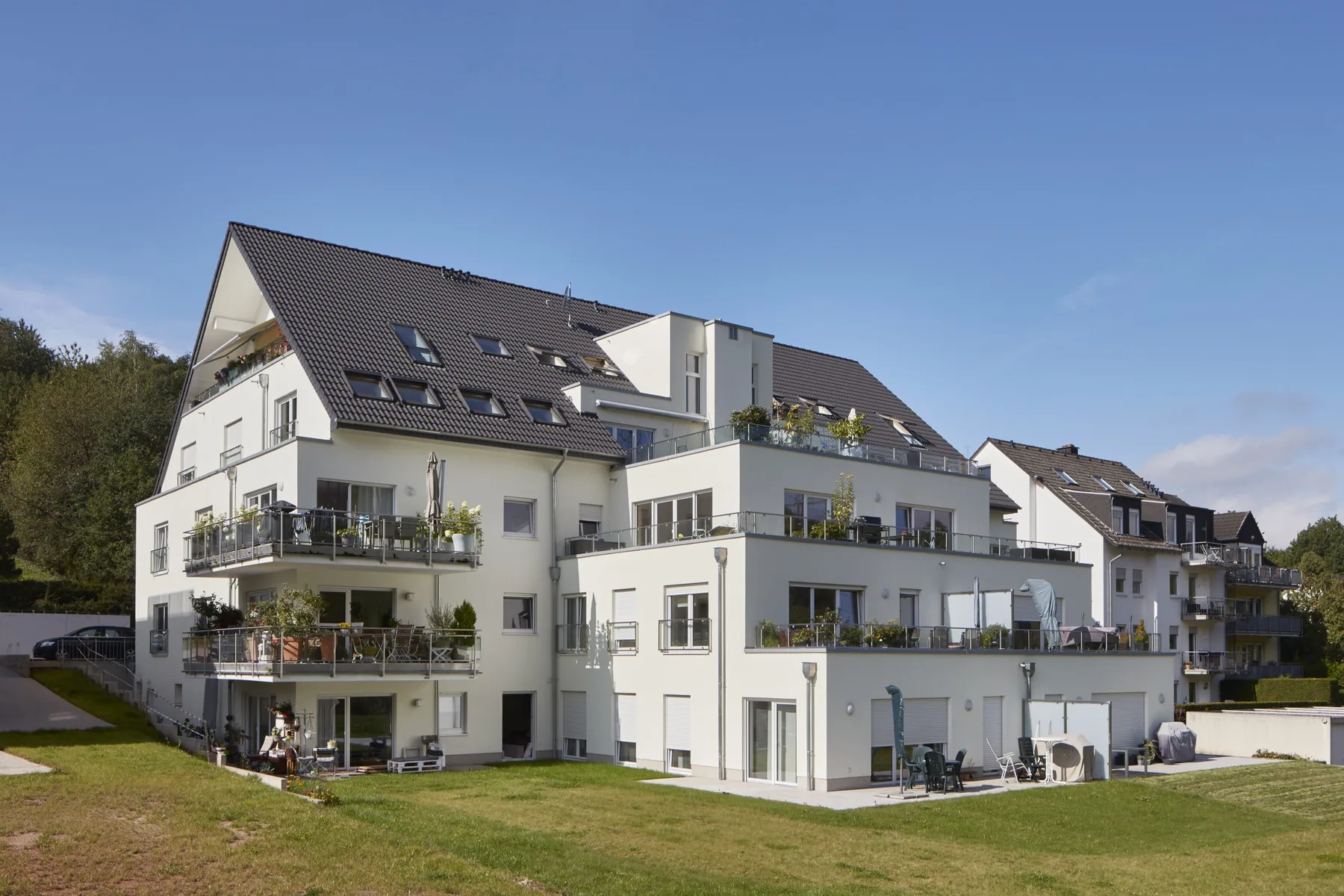Wohnanlage im Trierer Avelertal aus dem HVI-Referenzbestand